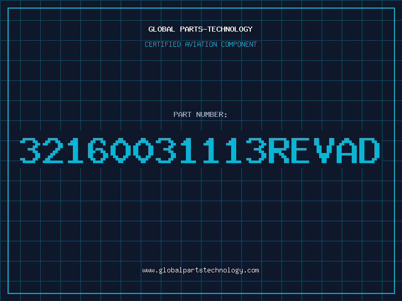 Aviation Part 32160031113REVAD