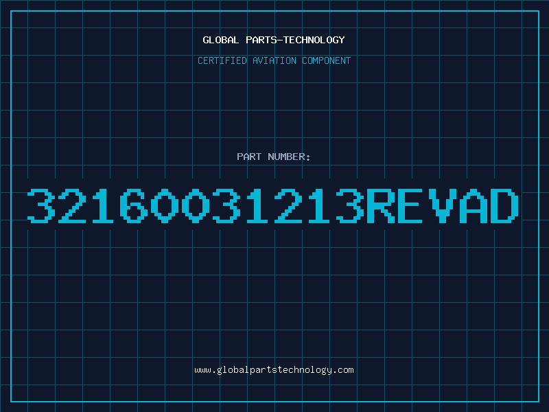 Aviation Part 32160031213REVAD