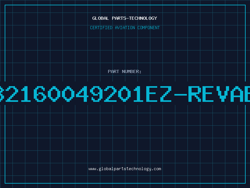 Aviation Part 32160049201EZ-REVAB