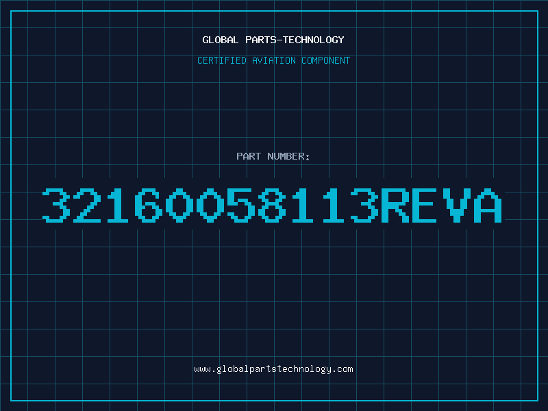 Aviation Part 32160058113REVA