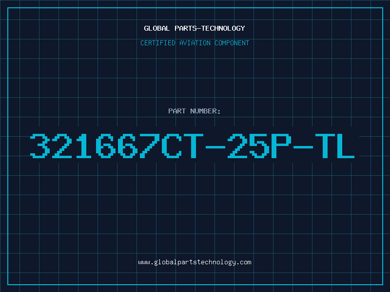 Aviation Part 321667CT-25P-TL