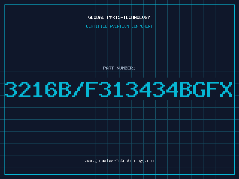 Aviation Part 3216B/F313434BGFX