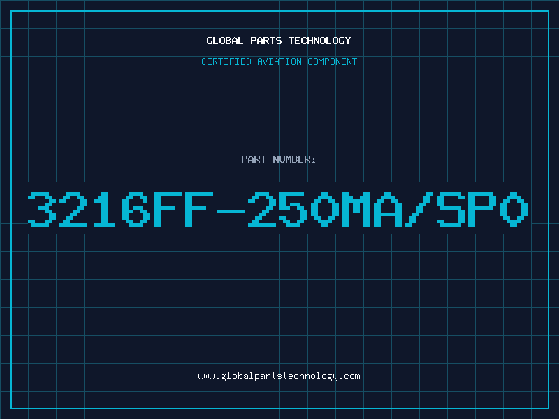 Aviation Part 3216FF-250MA/SP0