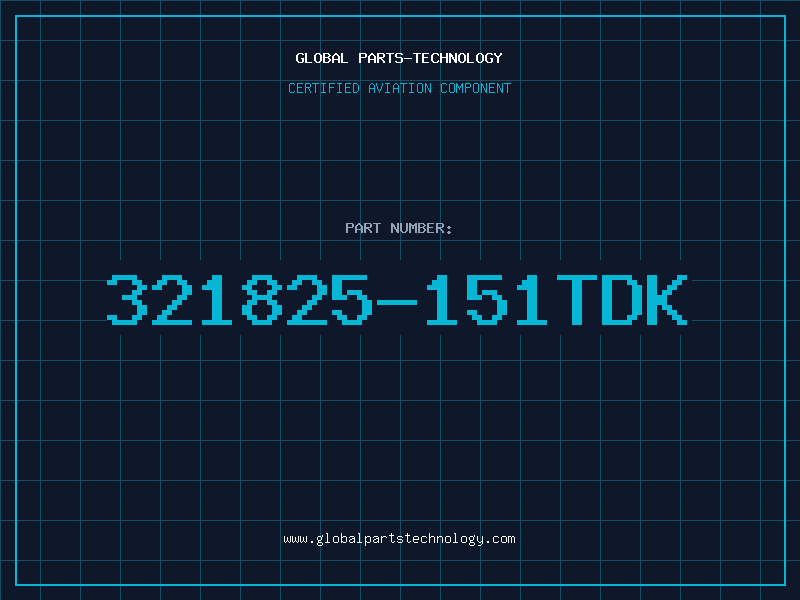 Aviation Part 321825-151TDK