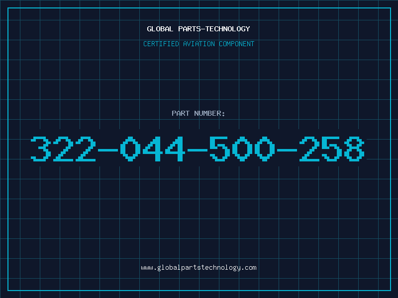 Aviation Part 322-044-500-258