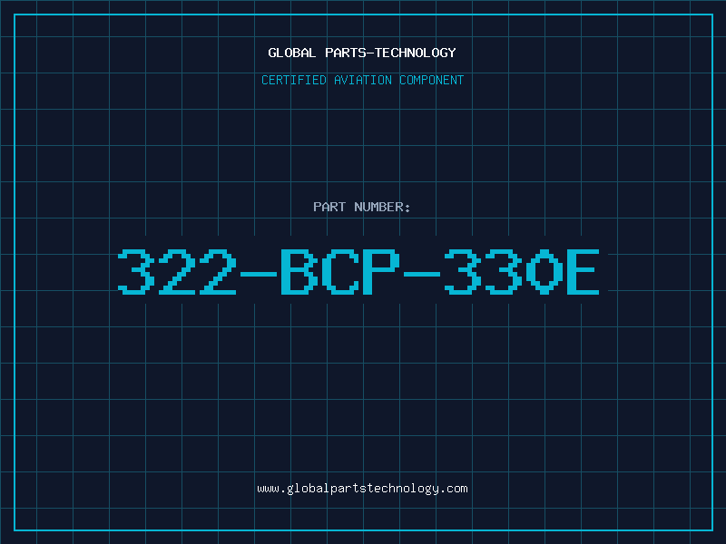 Aviation Part 322-BCP-330E