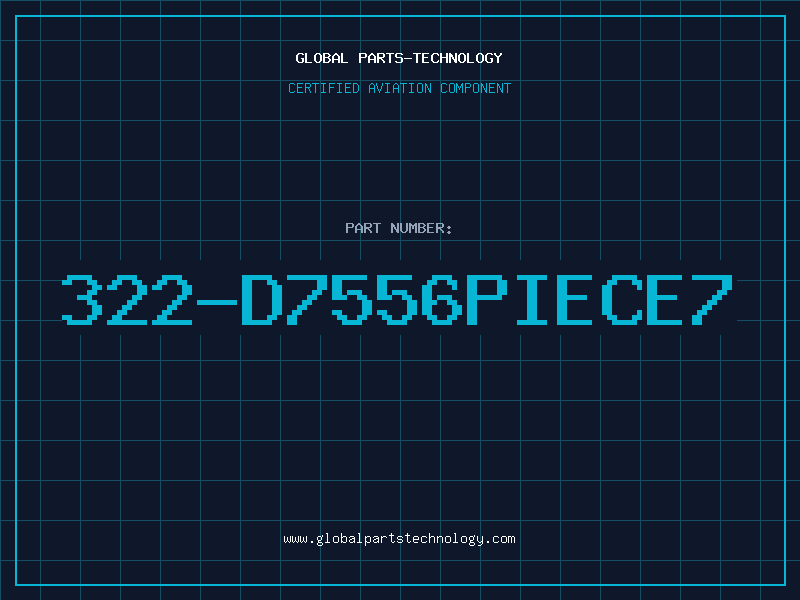 Aviation Part 322-D7556PIECE7
