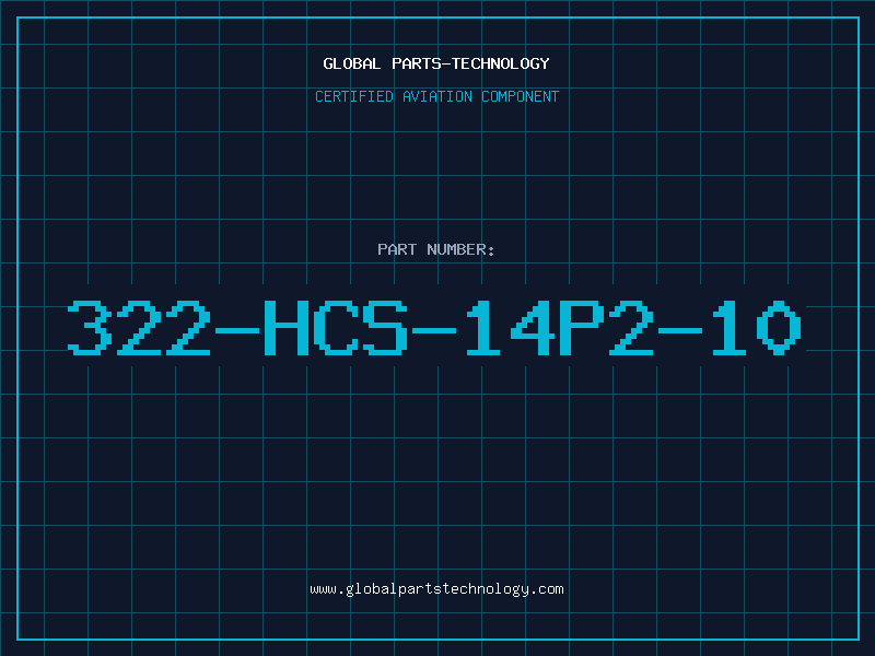 Aviation Part 322-HCS-14P2-10