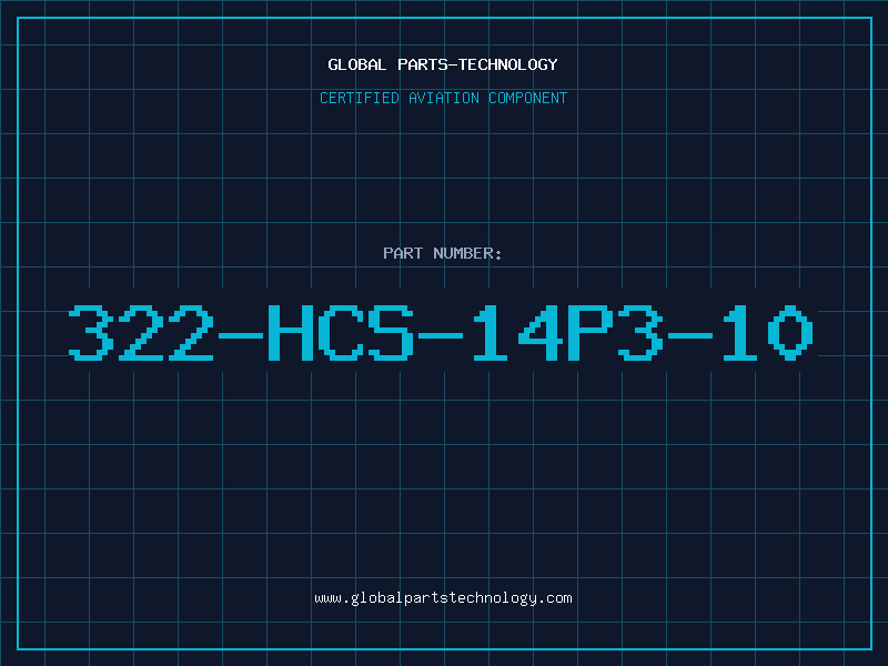 Aviation Part 322-HCS-14P3-10
