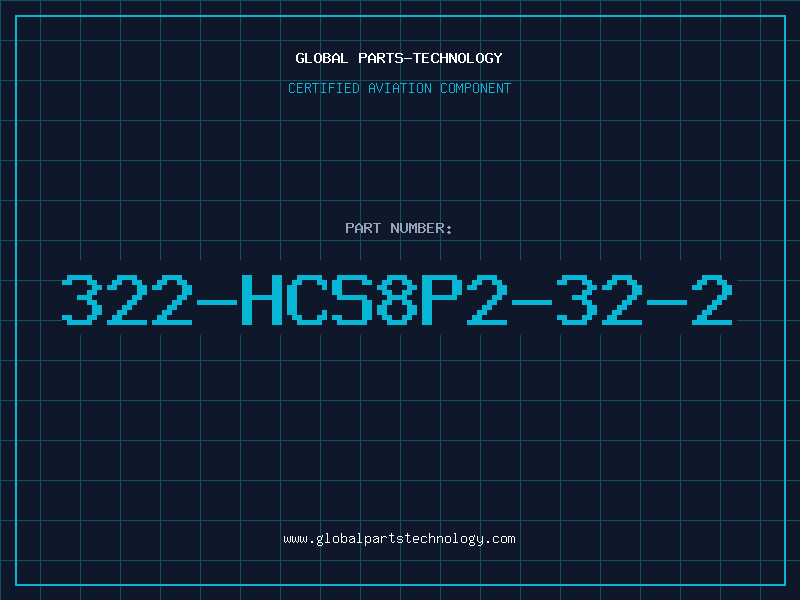 Aviation Part 322-HCS8P2-32-2