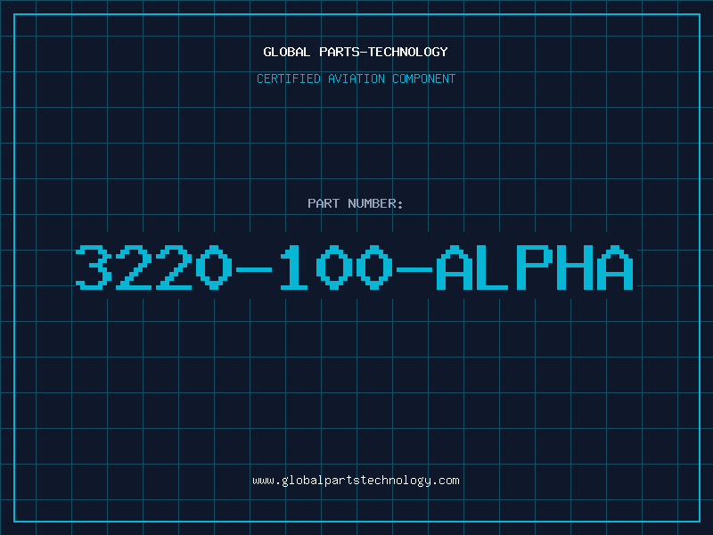 Aviation Part 3220-100-ALPHA