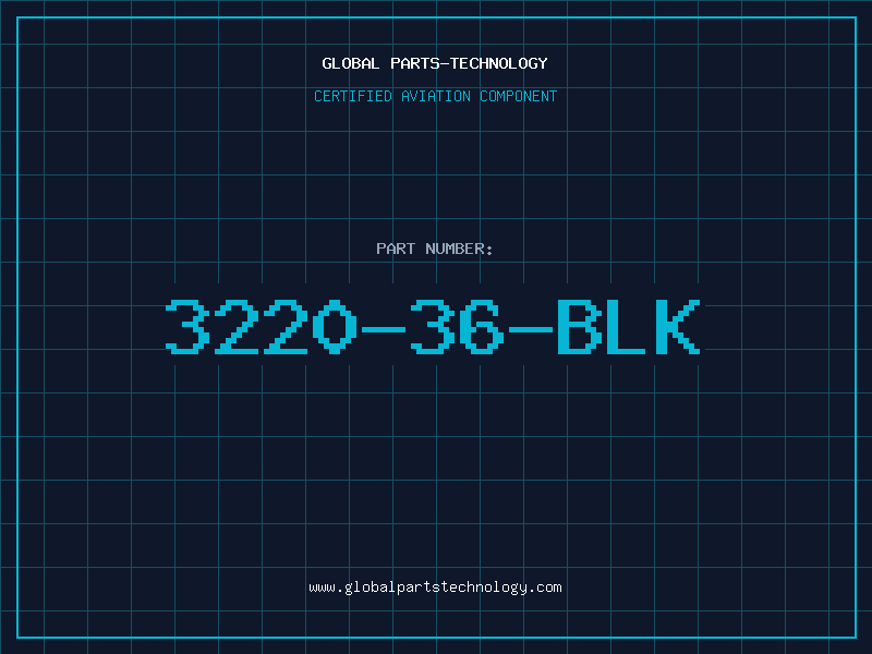 Aviation Part 3220-36-BLK