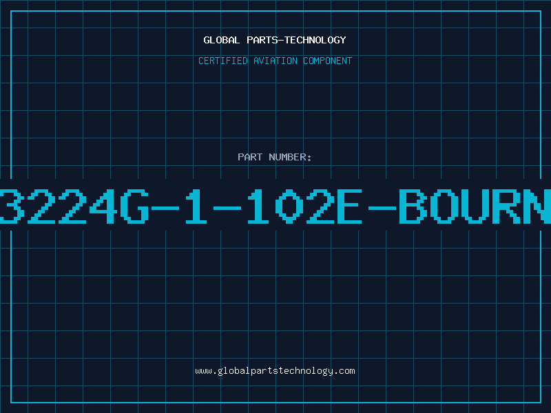 Aviation Part 3224G-1-102E-BOURN