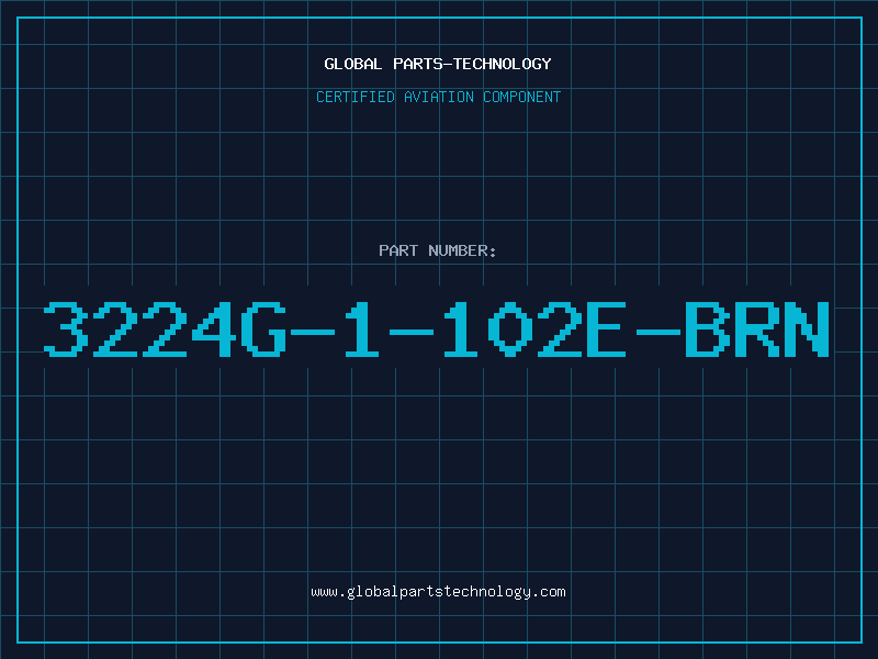 Aviation Part 3224G-1-102E-BRN
