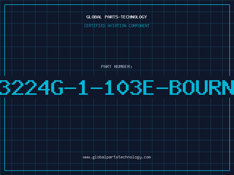 Aviation Part 3224G-1-103E-BOURN