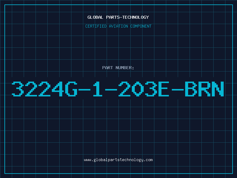 Aviation Part 3224G-1-203E-BRN