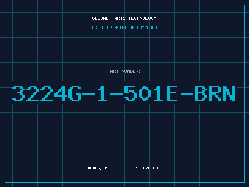 Aviation Part 3224G-1-501E-BRN