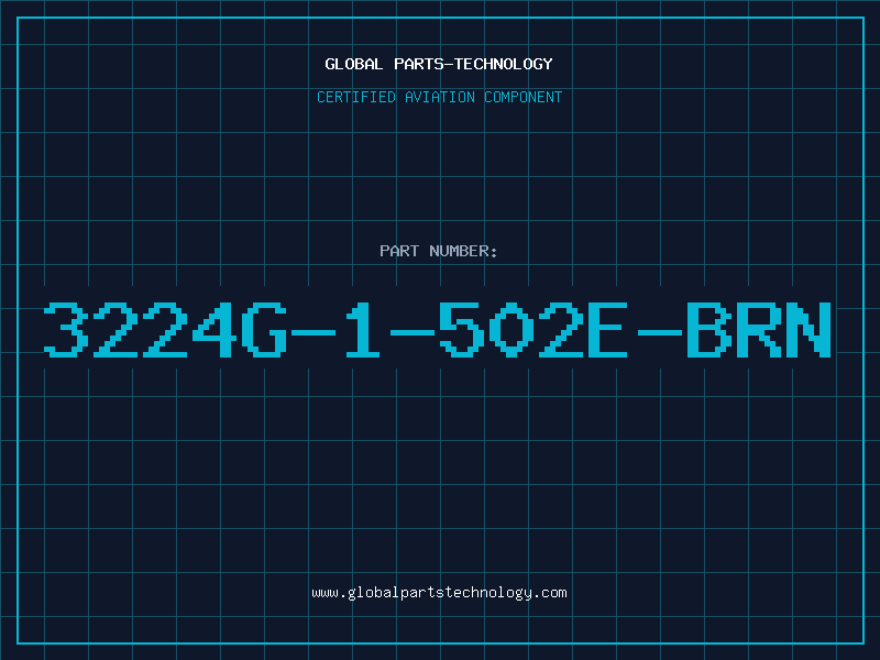 Aviation Part 3224G-1-502E-BRN