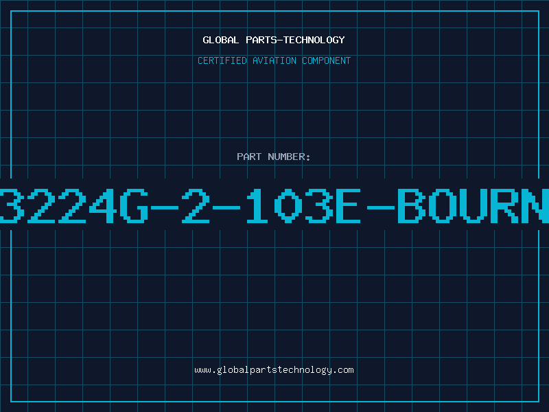 Aviation Part 3224G-2-103E-BOURN