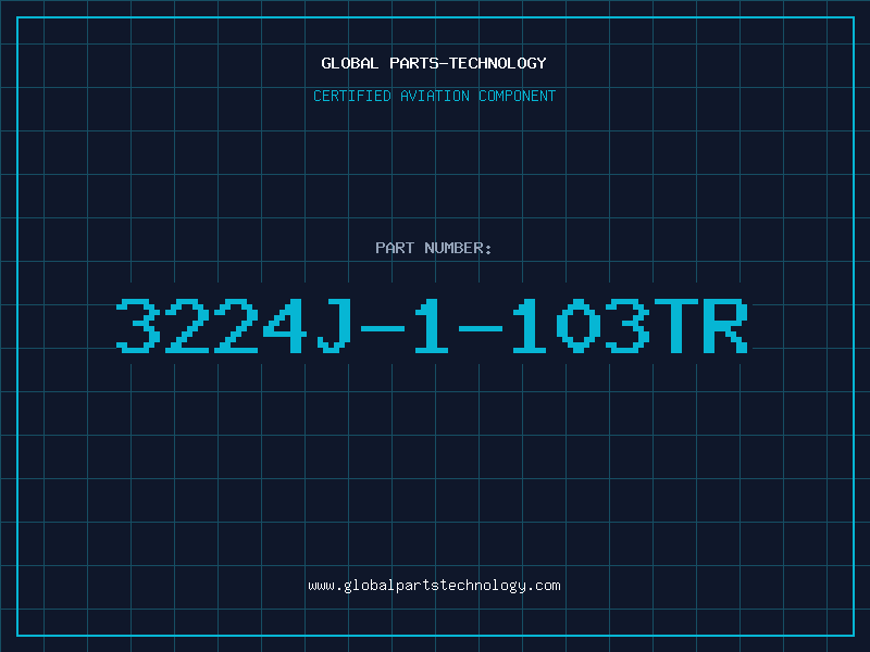 Aviation Part 3224J-1-103TR