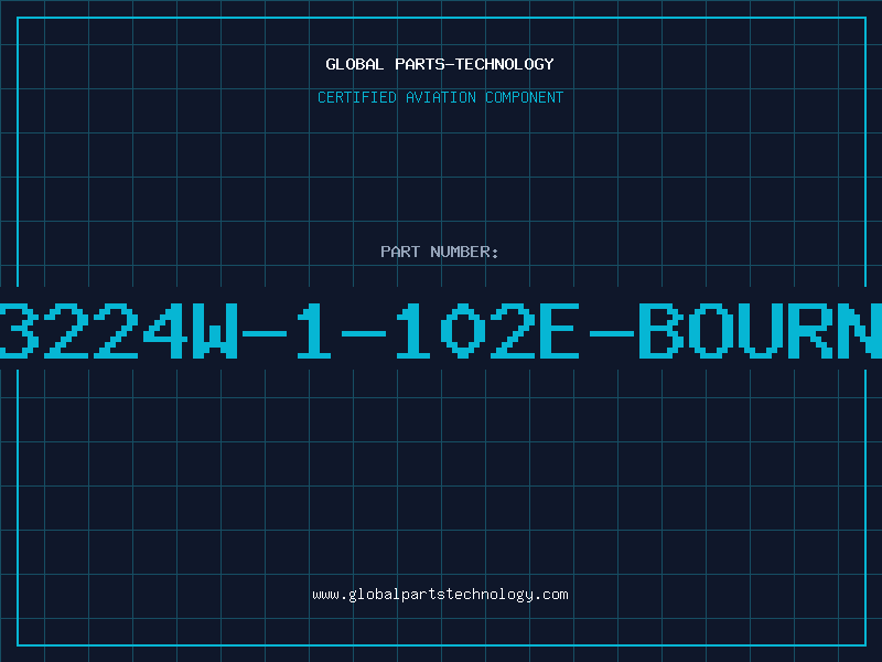 Aviation Part 3224W-1-102E-BOURN