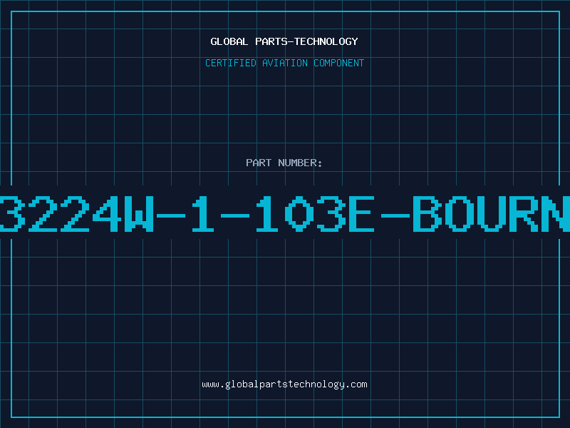 Aviation Part 3224W-1-103E-BOURN