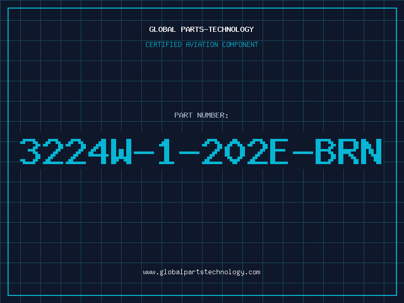 Aviation Part 3224W-1-202E-BRN