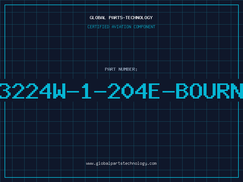 Aviation Part 3224W-1-204E-BOURN