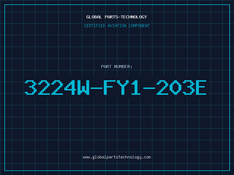 Aviation Part 3224W-FY1-203E
