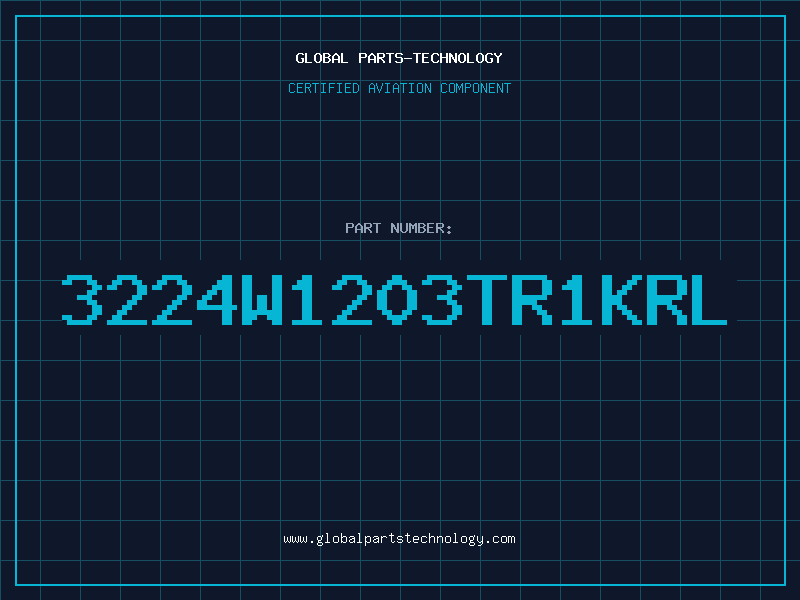 Aviation Part 3224W1203TR1KRL