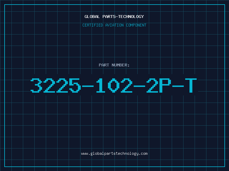 Aviation Part 3225-102-2P-T