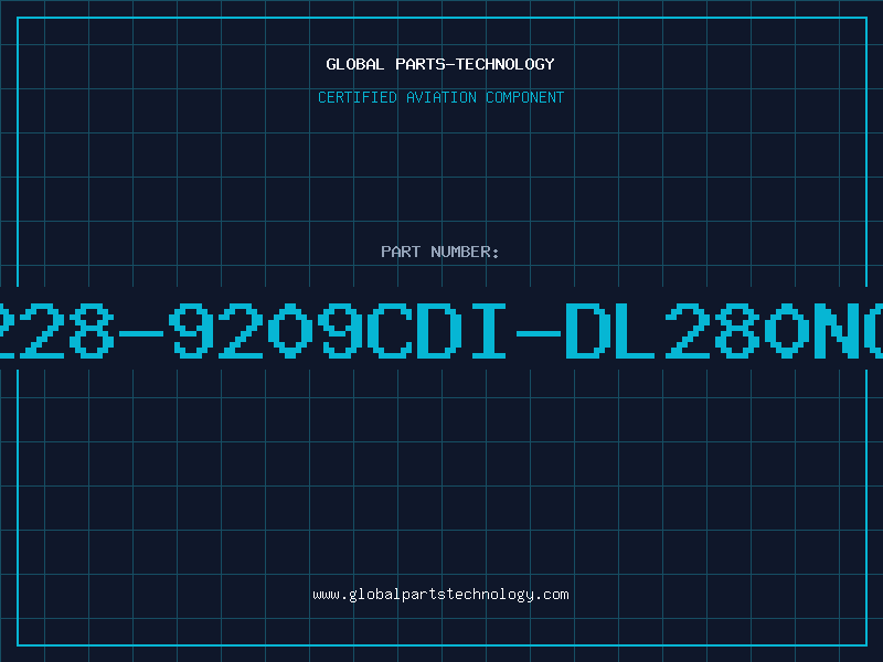 Aviation Part 3228-9209CDI-DL280NCR