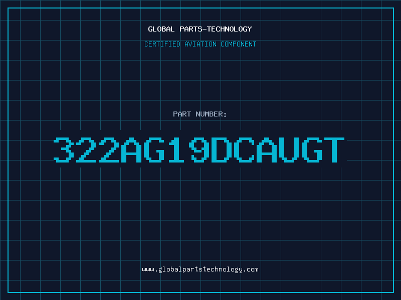 Aviation Part 322AG19DCAUGT