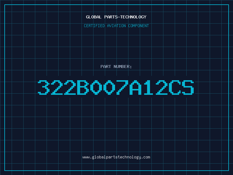 Aviation Part 322B007A12CS