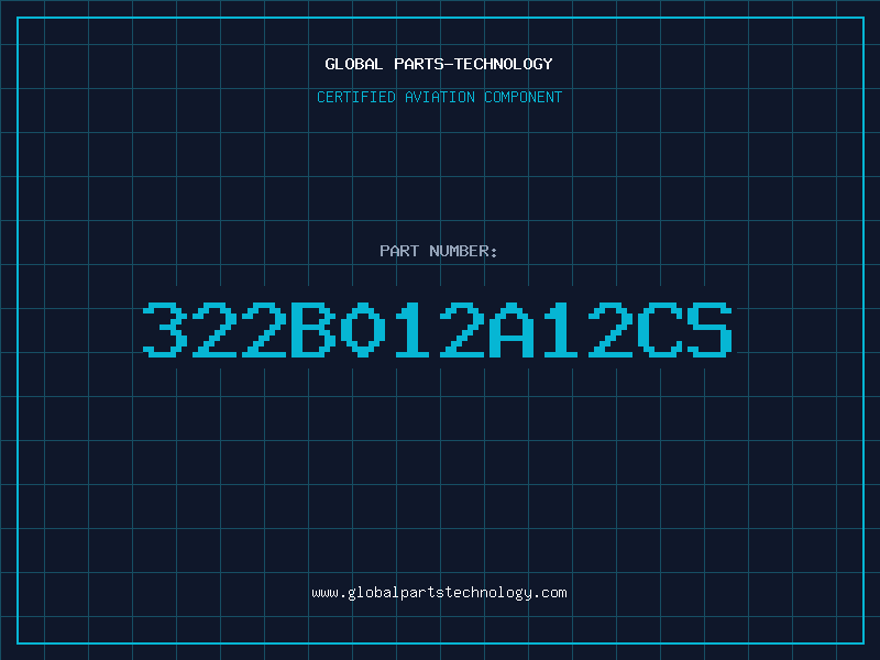 Aviation Part 322B012A12CS