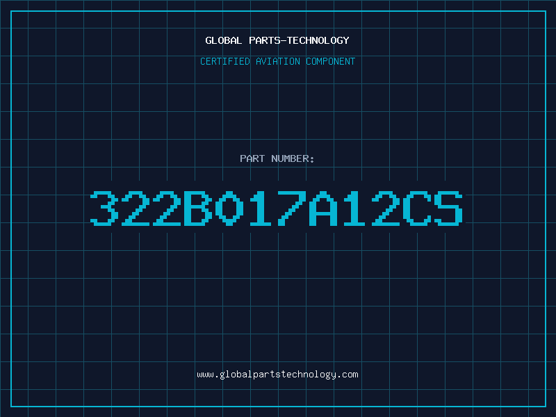 Aviation Part 322B017A12CS