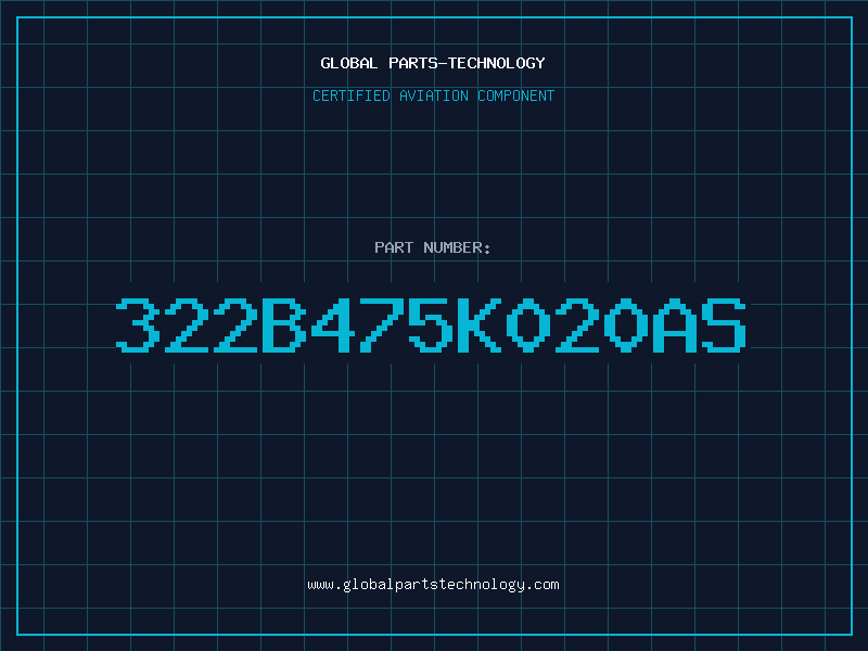 Aviation Part 322B475K020AS