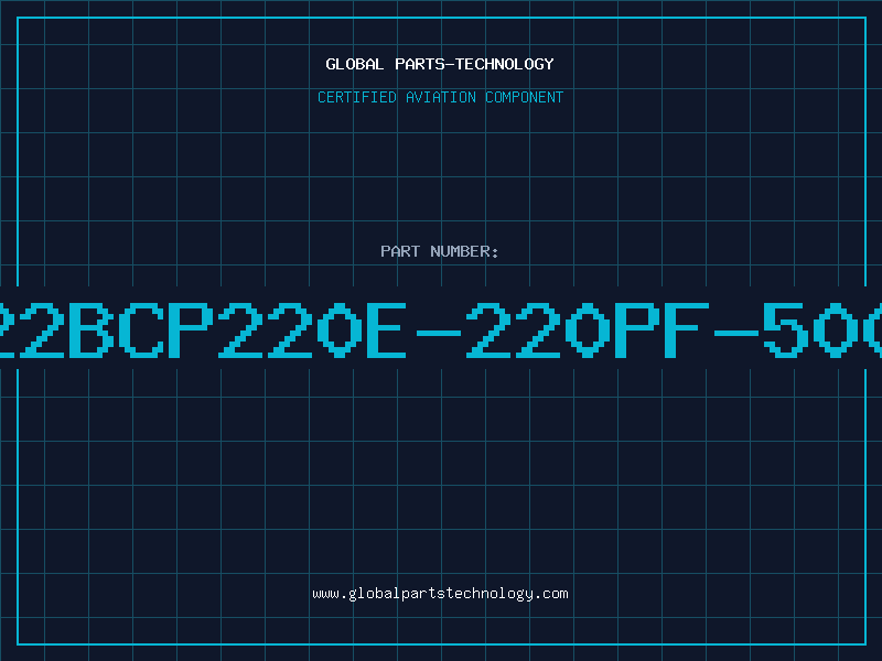Aviation Part 322BCP220E-220PF-500V