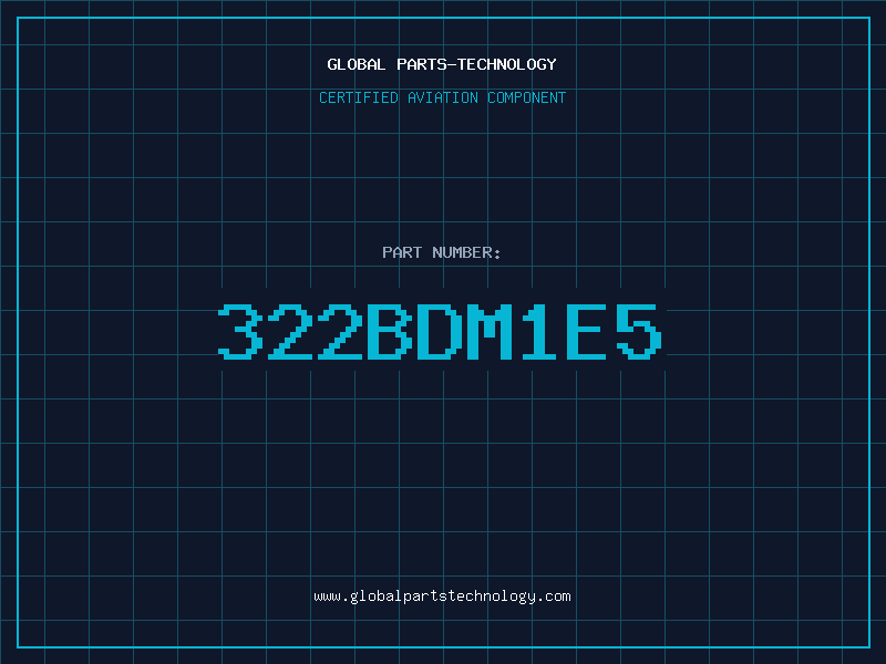 Aviation Part 322BDM1E5