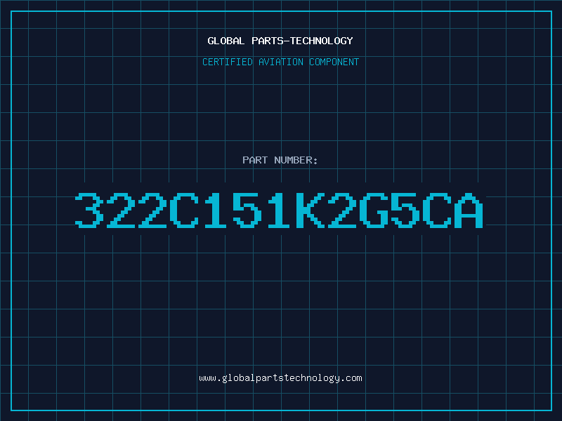 Aviation Part 322C151K2G5CA