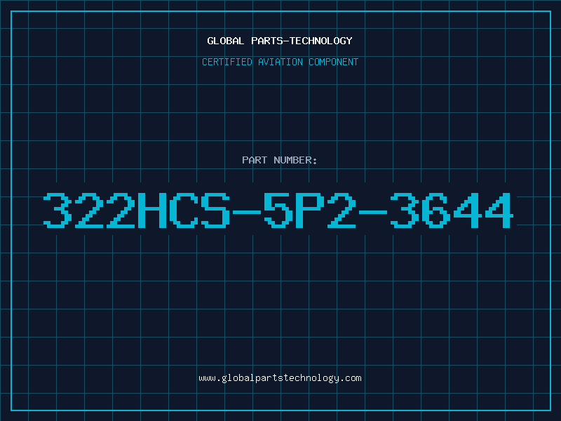 Aviation Part 322HCS-5P2-3644