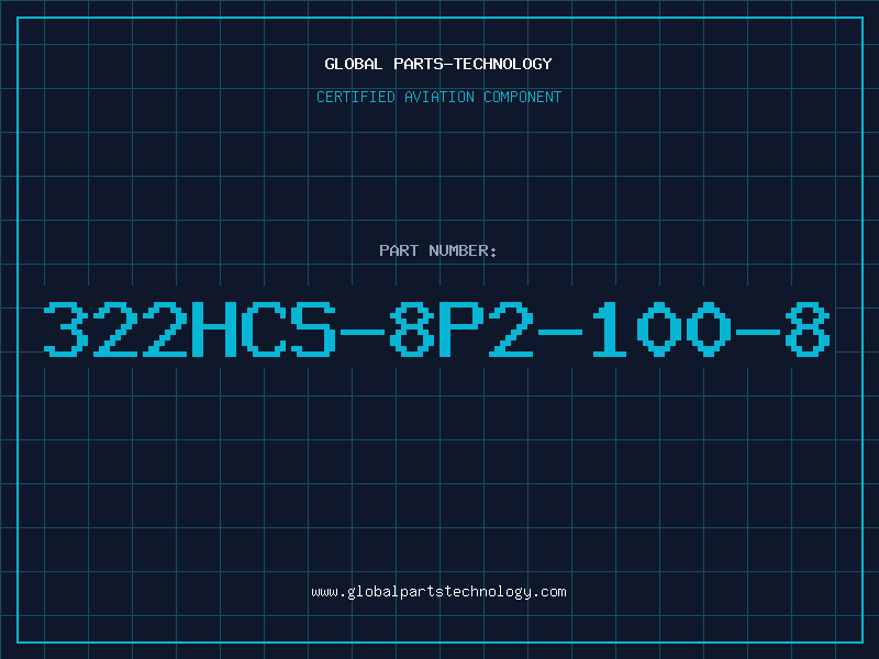 Aviation Part 322HCS-8P2-100-8