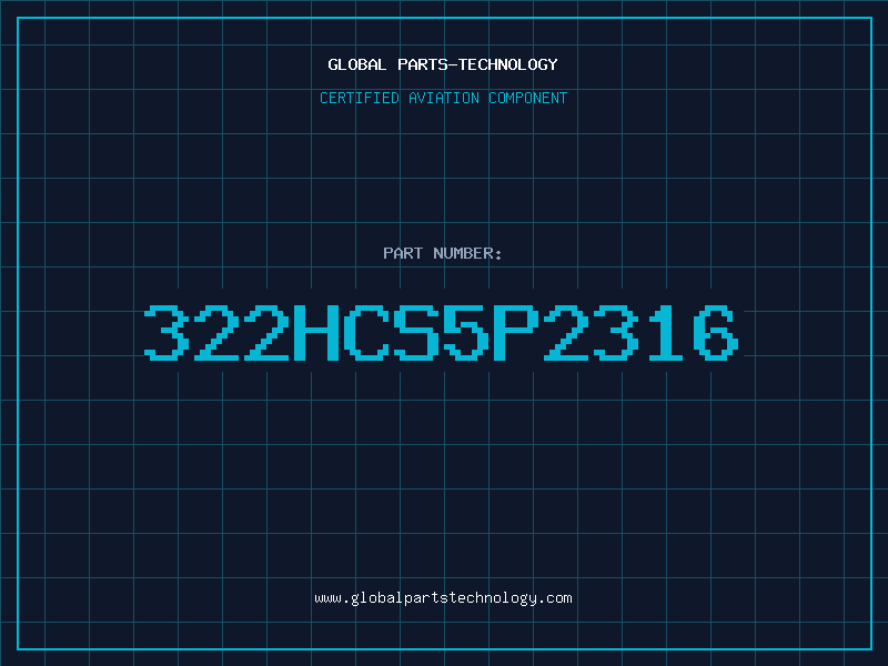 Aviation Part 322HCS5P2316