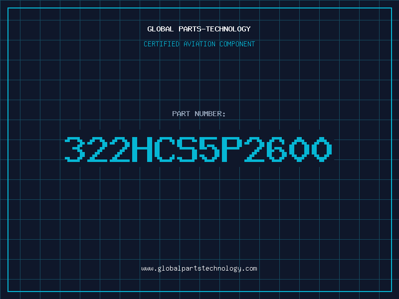 Aviation Part 322HCS5P2600