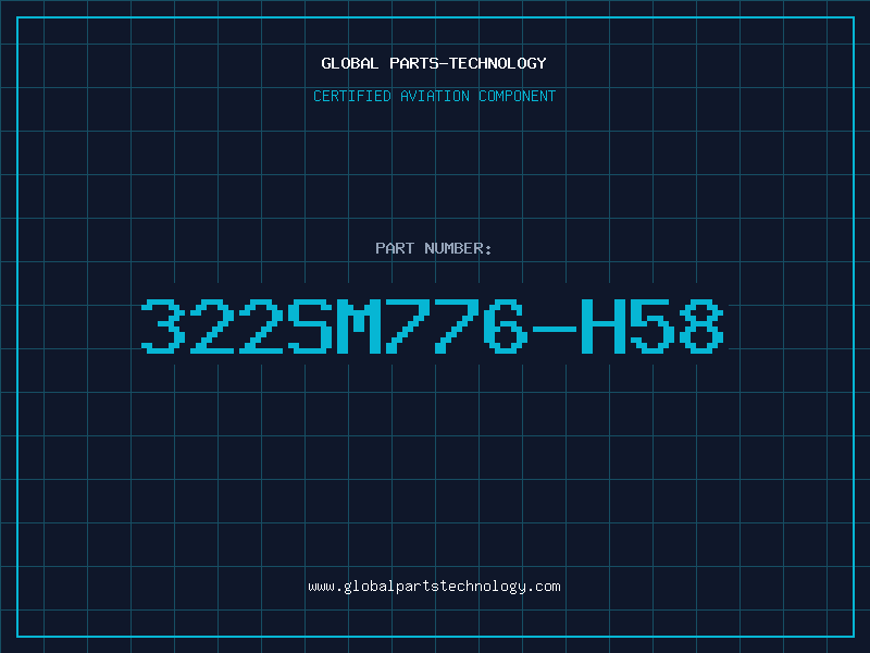 Aviation Part 322SM776-H58