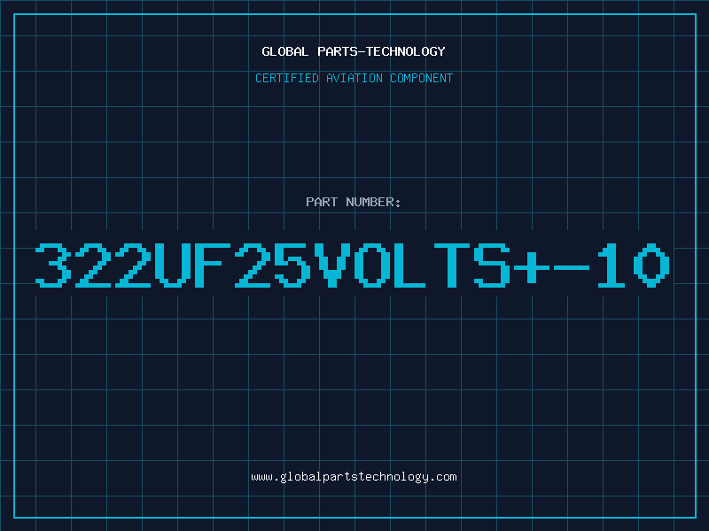 Aviation Part 322UF25VOLTS+-10