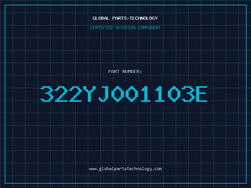Aviation Part 322YJ001103E