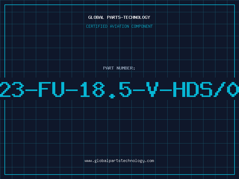 Aviation Part 323-FU-18.5-V-HDS/04