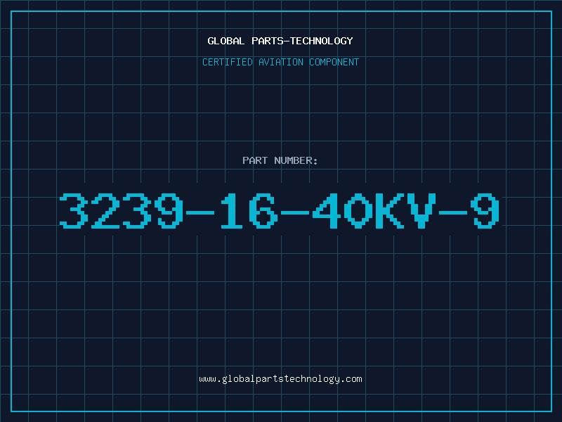 Aviation Part 3239-16-40KV-9