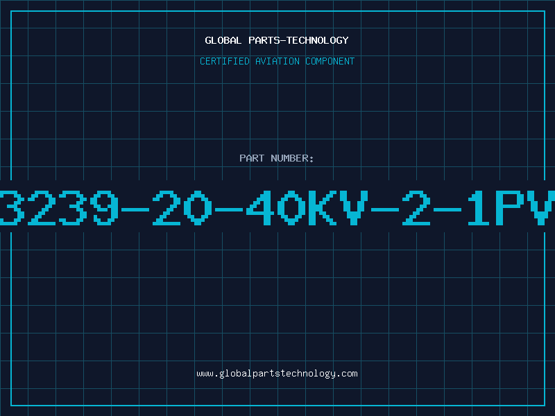Aviation Part 3239-20-40KV-2-1PV